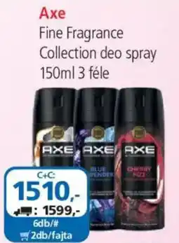ÁRKLUB Axe fine fragrance collection deo spray ajánlat
