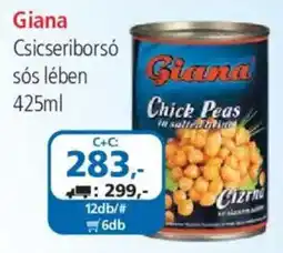 ÁRKLUB Giana csicseriborsó ajánlat