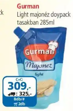 ÁRKLUB Gurman mayonez ajánlat