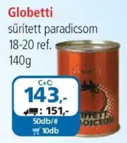 ÁRKLUB Globetti sűrített paradicsom ajánlat