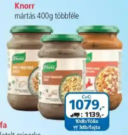 ÁRKLUB Knorr mártás ajánlat