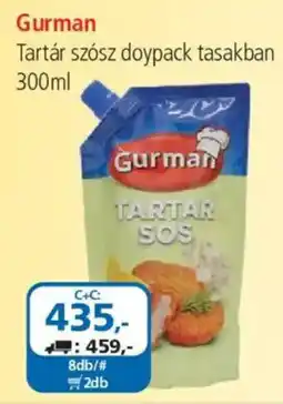 ÁRKLUB Gurman tartar sos ajánlat