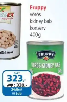 ÁRKLUB Fruppy vörös kidney bab ajánlat