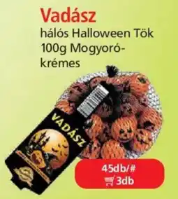 ÁRKLUB Vadász hálós Halloween Tök ajánlat