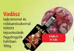 ÁRKLUB Vadász tejcsokoládé fagyöngyök ajánlat