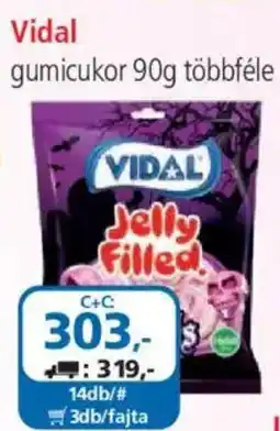 ÁRKLUB Vidal gumicukor ajánlat