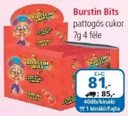 ÁRKLUB Burstin Bits pattogós cukor ajánlat