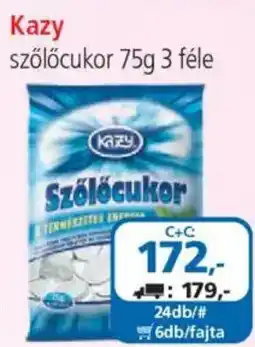ÁRKLUB Kazy szőlőcukor ajánlat
