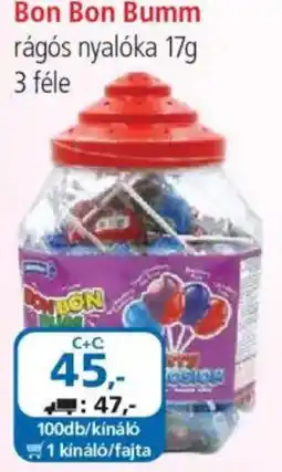 ÁRKLUB Bon Bon Bumm ajánlat