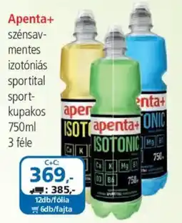 ÁRKLUB Apenta+ szénsavmentes izotóniás sportital ajánlat
