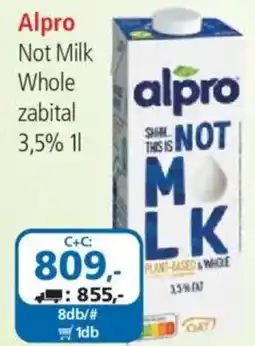 ÁRKLUB Alpro not milk whole ajánlat