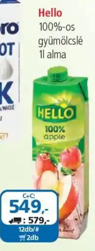 ÁRKLUB Hello gyümölcsle ajánlat