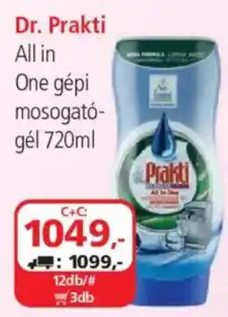 ÁRKLUB Dr. Prakti all in one gépi mosogató-gél ajánlat