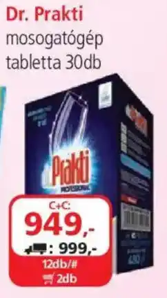 ÁRKLUB Dr. Prakti mosogatógép tabletta ajánlat