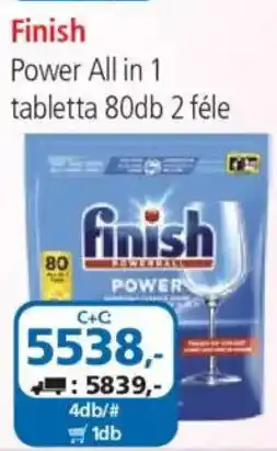 ÁRKLUB Finish power all in 1 tabletta ajánlat