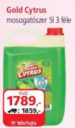 ÁRKLUB Gold Cytrus mosogatószer ajánlat