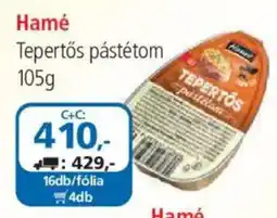 ÁRKLUB Hamé tepertős pástétom ajánlat