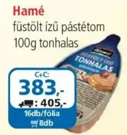 ÁRKLUB Hamé füstölt ízű pástétom ajánlat