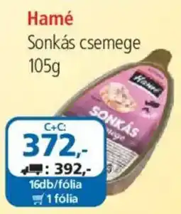 ÁRKLUB Hamé sonkás csemege ajánlat