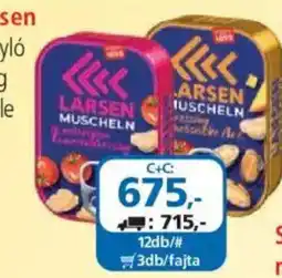ÁRKLUB Larsen muscheln ajánlat