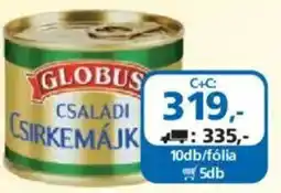 ÁRKLUB Globus csirkemáj ajánlat
