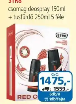 ÁRKLUB Str8 csomag deospray ajánlat