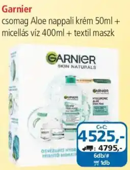 ÁRKLUB Garnier csomag Aloe nappali krém ajánlat