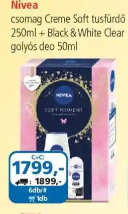 ÁRKLUB Nivea creme soft tusfürdő ajánlat