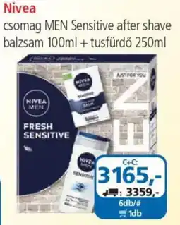 ÁRKLUB Nivea men sensitive after shave balzsam ajánlat