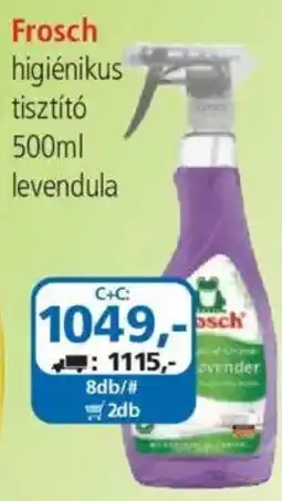 ÁRKLUB Frosch higiénikus tisztító ajánlat