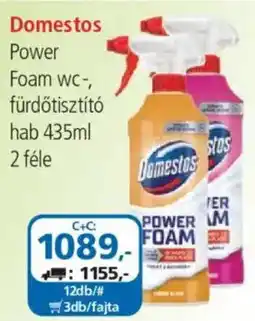 ÁRKLUB Domestos power foam wc- ajánlat