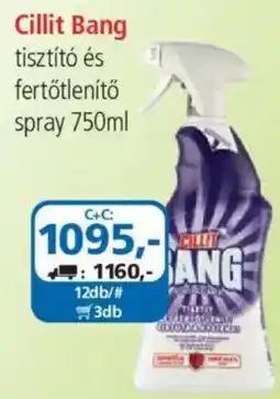 ÁRKLUB Cillit Bang tisztító és fertőtlenítő spray ajánlat