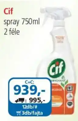 ÁRKLUB Cif spray ajánlat