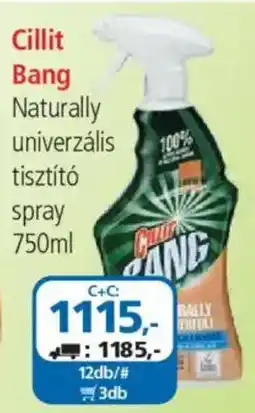 ÁRKLUB Cillit Bang naturally univerzális tisztító spray ajánlat