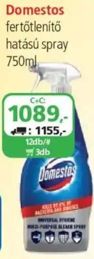 ÁRKLUB Domestos fertőtlenítő hatású spray ajánlat