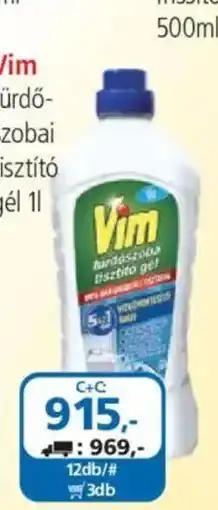 ÁRKLUB Vim hárdisztó tisztító gel ajánlat