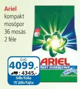 ÁRKLUB Ariel kompakt mosópor ajánlat