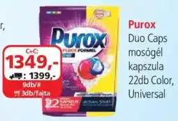 ÁRKLUB Purox duo caps mosógél kapszula ajánlat