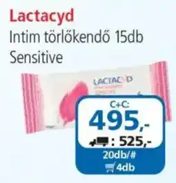 ÁRKLUB Lactacyd intim törölköndö ajánlat