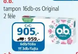 ÁRKLUB ob. tampon 16db-os ajánlat