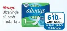 ÁRKLUB Always ultra single ajánlat