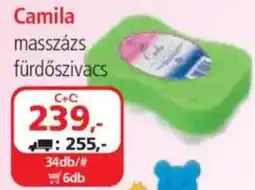 ÁRKLUB Camila masszázs fürdőszivacs ajánlat