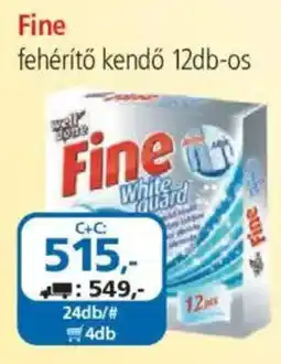 ÁRKLUB Fine fehérítő kendő ajánlat