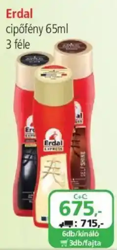 ÁRKLUB Erdal cipőfény ajánlat