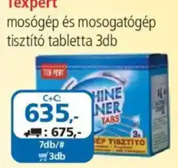 ÁRKLUB texpert mosogép és mosogatógép tisztító tabletta ajánlat