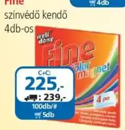 ÁRKLUB well done Fine színvédő kendő ajánlat