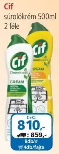 ÁRKLUB Cif súrolókrem ajánlat