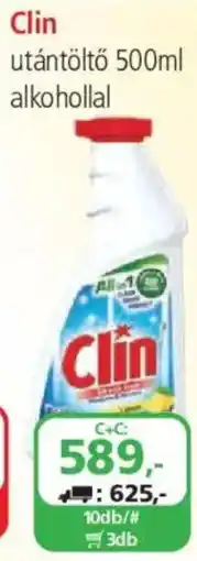 ÁRKLUB Clin utántöltő ajánlat