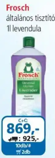 ÁRKLUB Frosch általános tisztító ajánlat