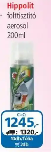 ÁRKLUB Hippolit folttisztító aerosol ajánlat